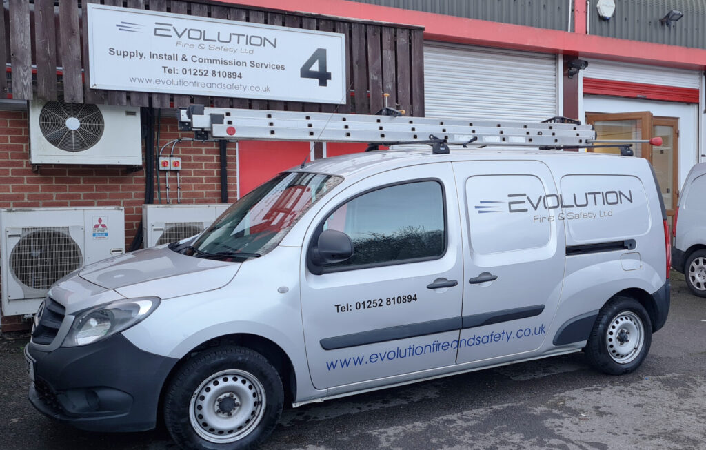 Evolution Fire & Safety Ltd Van